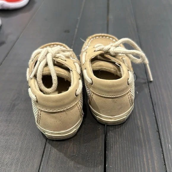 Toddler size 4 shoes. Sperry and Adidas. Adidas are nwt.selling separately.